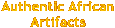 Click For Authentic African Art